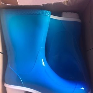 Pretty Blue Authentic Ugg Rain Boots!